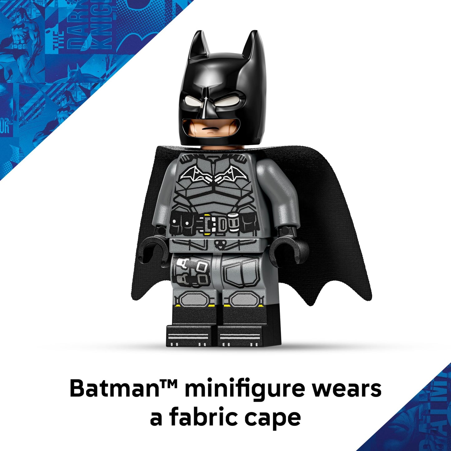 LEGO DC Batman: The Batman Batmobile Building Toy for Kids - Building Blocks with Minifigure & Golden Coin - Super Hero Room Decor for Boys & Girls, Ages 9+ - Gift Idea for Birthdays - 76332
