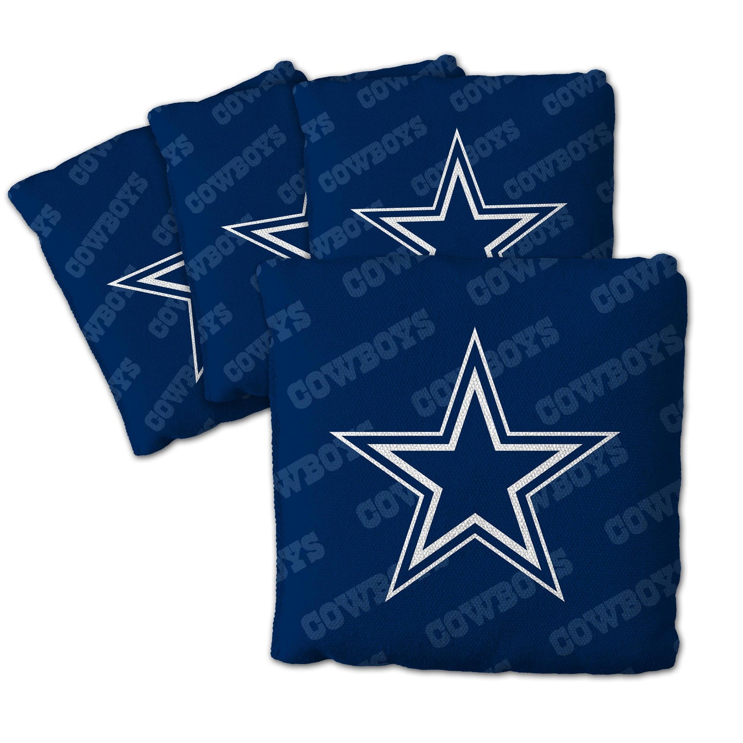 YouTheFan NFL Dallas Cowboys Cornhole Bags - 4PK - Blue
