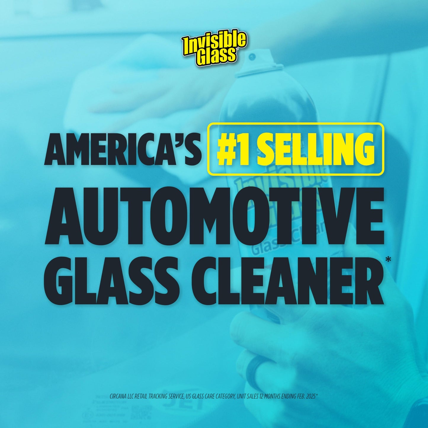 Invisible Glass 99031 Reach and Clean Tool Combo Kit with Windshield Wand Cleaning Tool for Those Hard-to-Reach Places and Invisible Glass Premium Glass and Window Cleaner for Auto and Home, Yellow