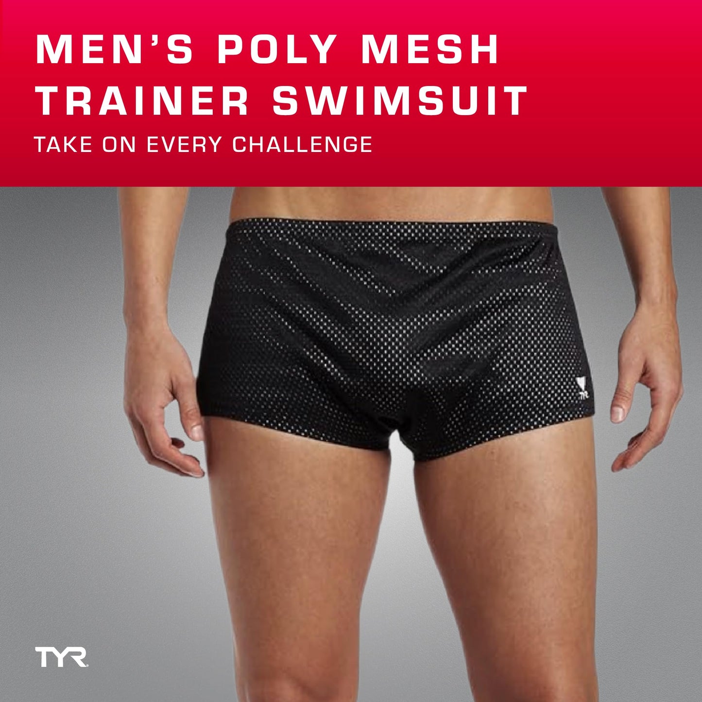 TYR Men's Poly Mesh Trainer Swim Suit