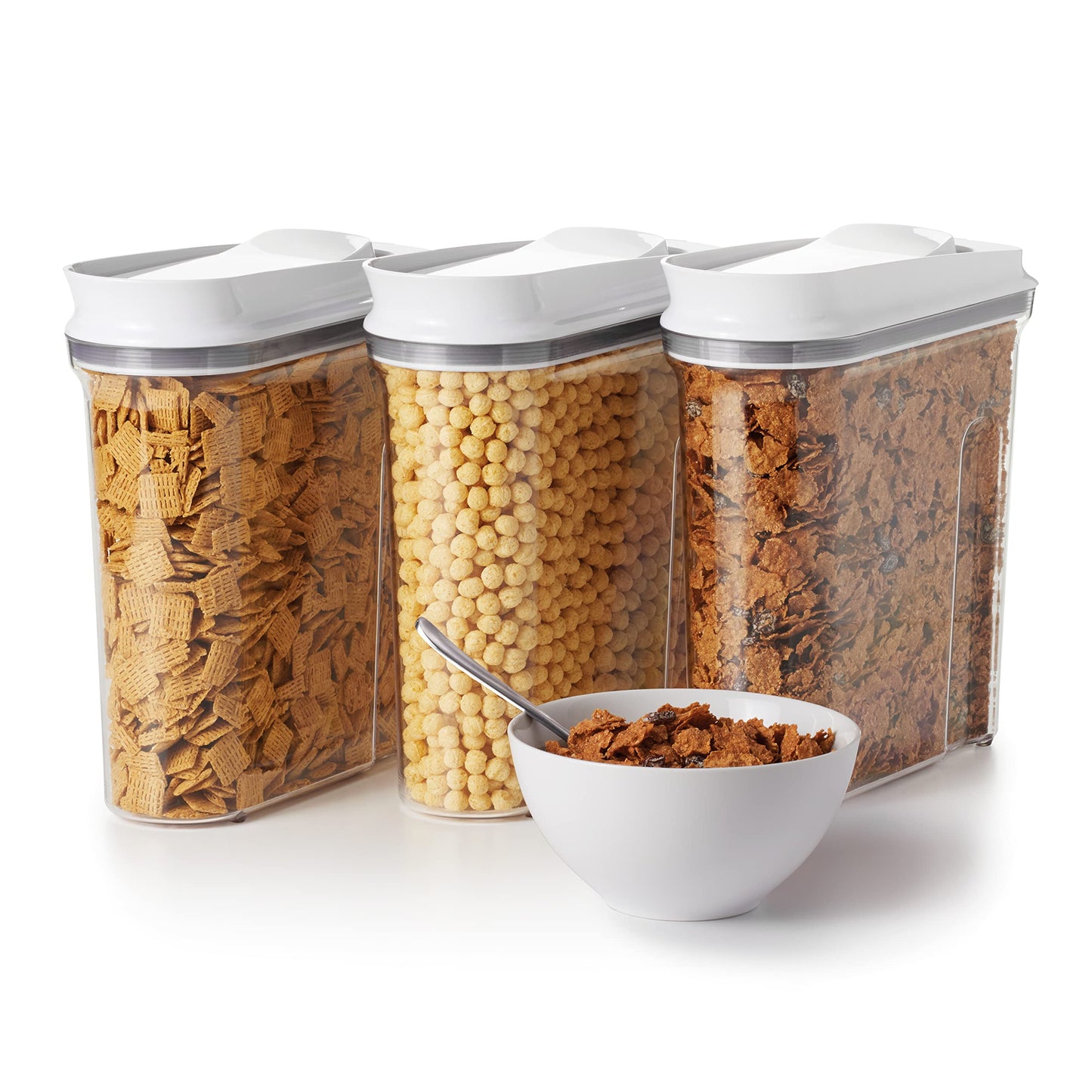 OXO Good Grips 3 Piece Airtight POP Cereal Dispenser Set