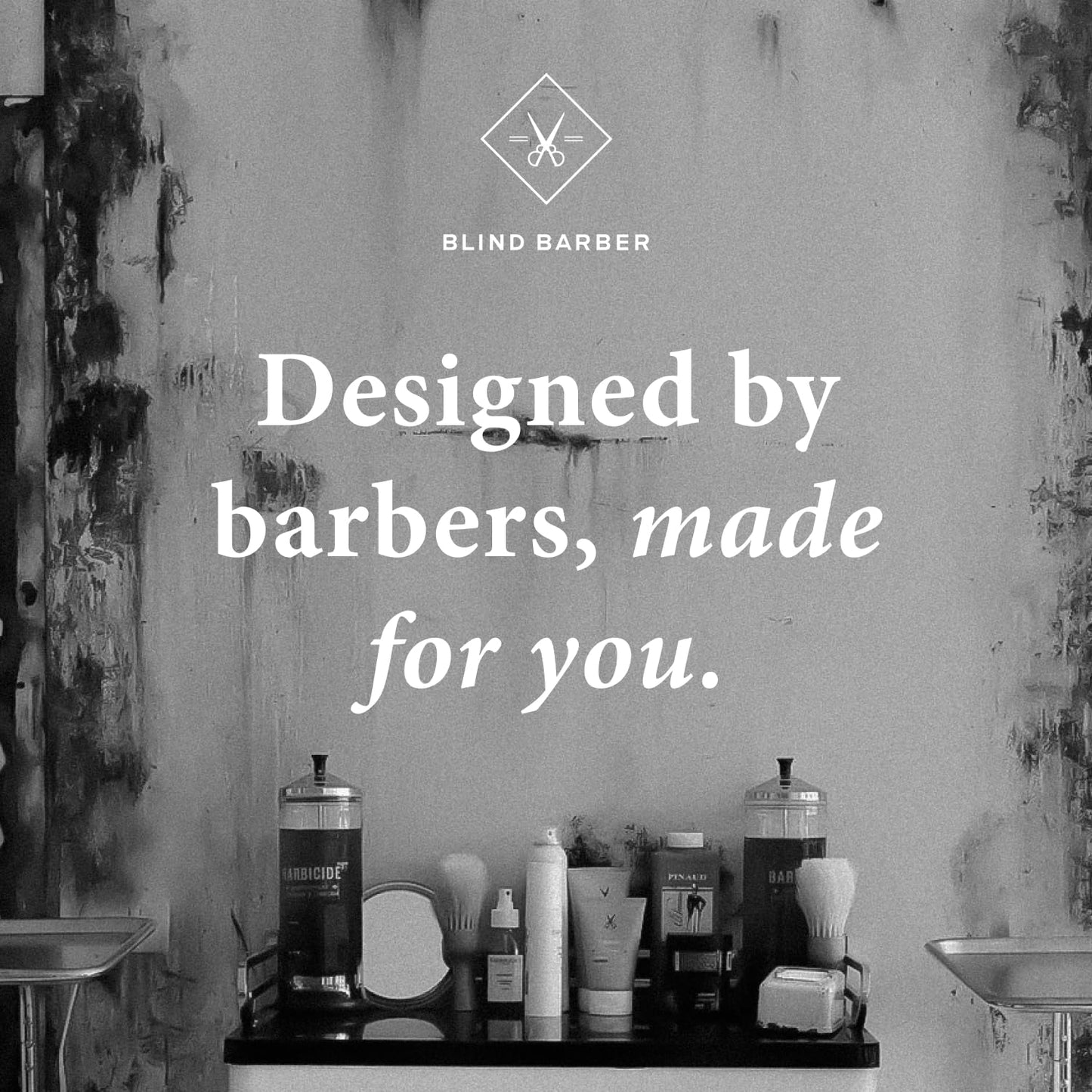 Blind Barber Lemongrass Tea Shower Gel for Men - A Daily Sulfate Free Body Wash for Clean, Hydrated Skin - Refreshing Formula Designed to Remove Build-Up + Debris -32 oz