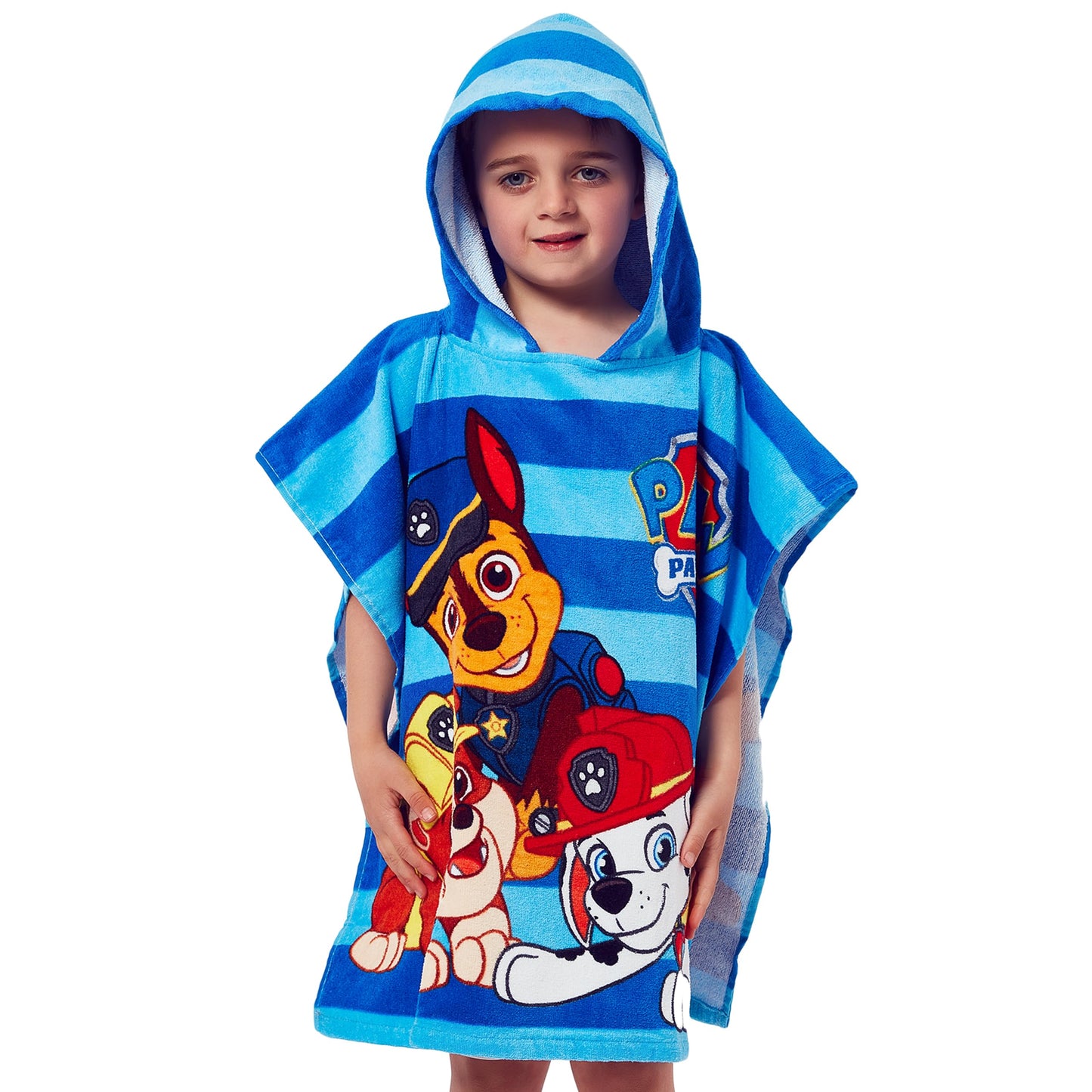 Paw Patrol Boys Hooded Towel Poncho One Size