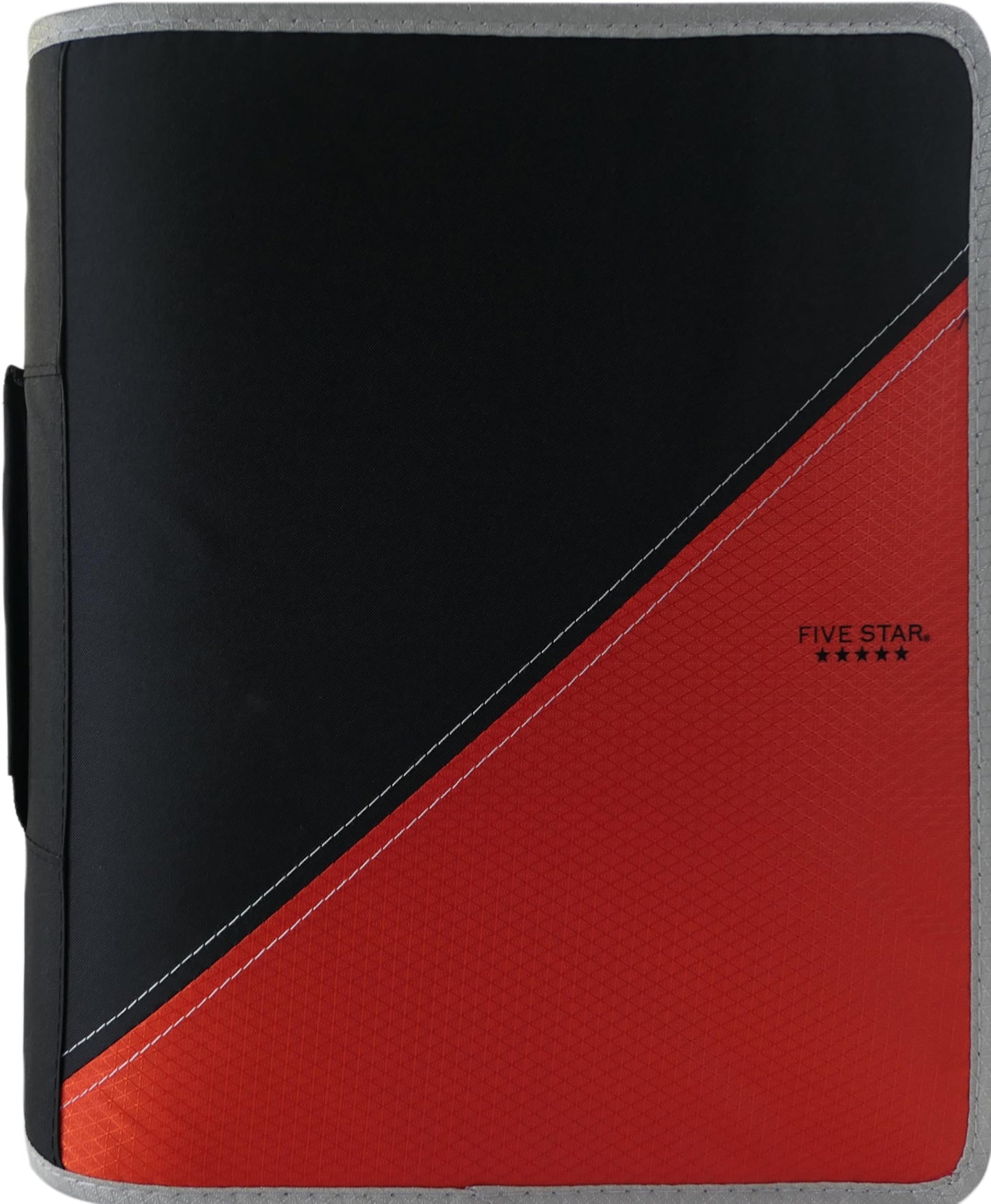 Five Star 3-inch Zipper Binder With Handle, 12-4/5 X 12-1/5 Inches, Assorted Colours. 1 Binder, Colour May Vary (28018)