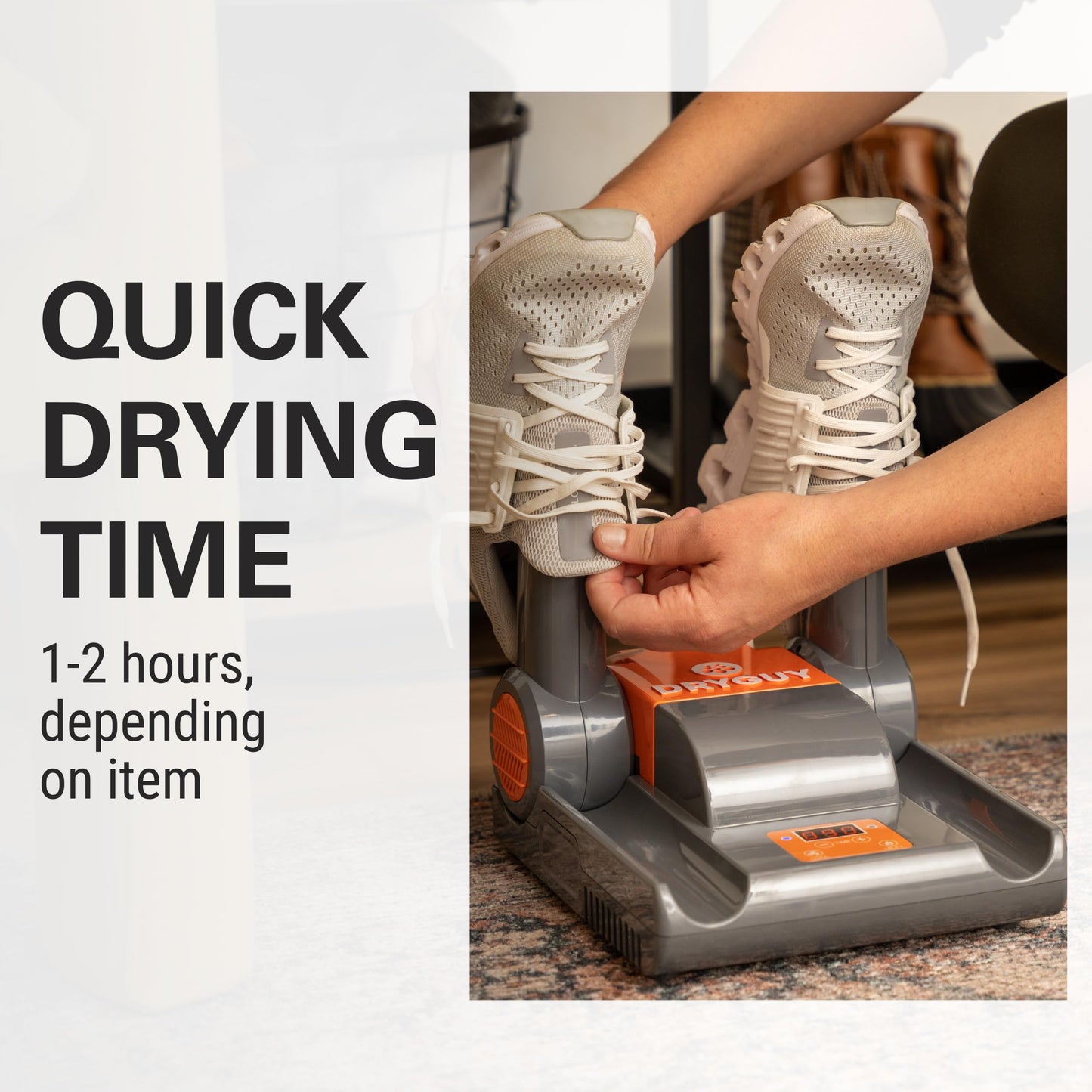 DryGuy Force Boot Dryer, Shoe Dryer, & Glove Dryer with Articulating Ports for Ski Boots