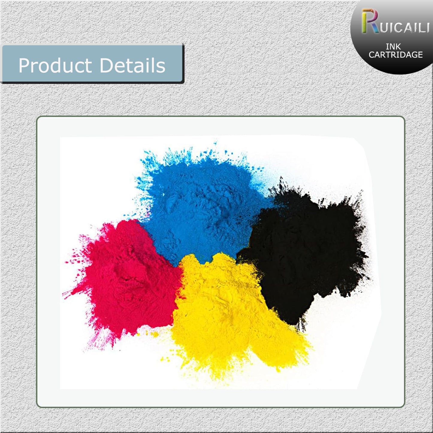 Universal Toner Powder Refill Black Cyan Magenta Yellow Compatible for Lexmark C3224 C3226 C3210K0 C3210C0 C3210M0 C3210Y0 Toner for C3224dw C3326dw C3426dw MC3224adwe,4 Pack