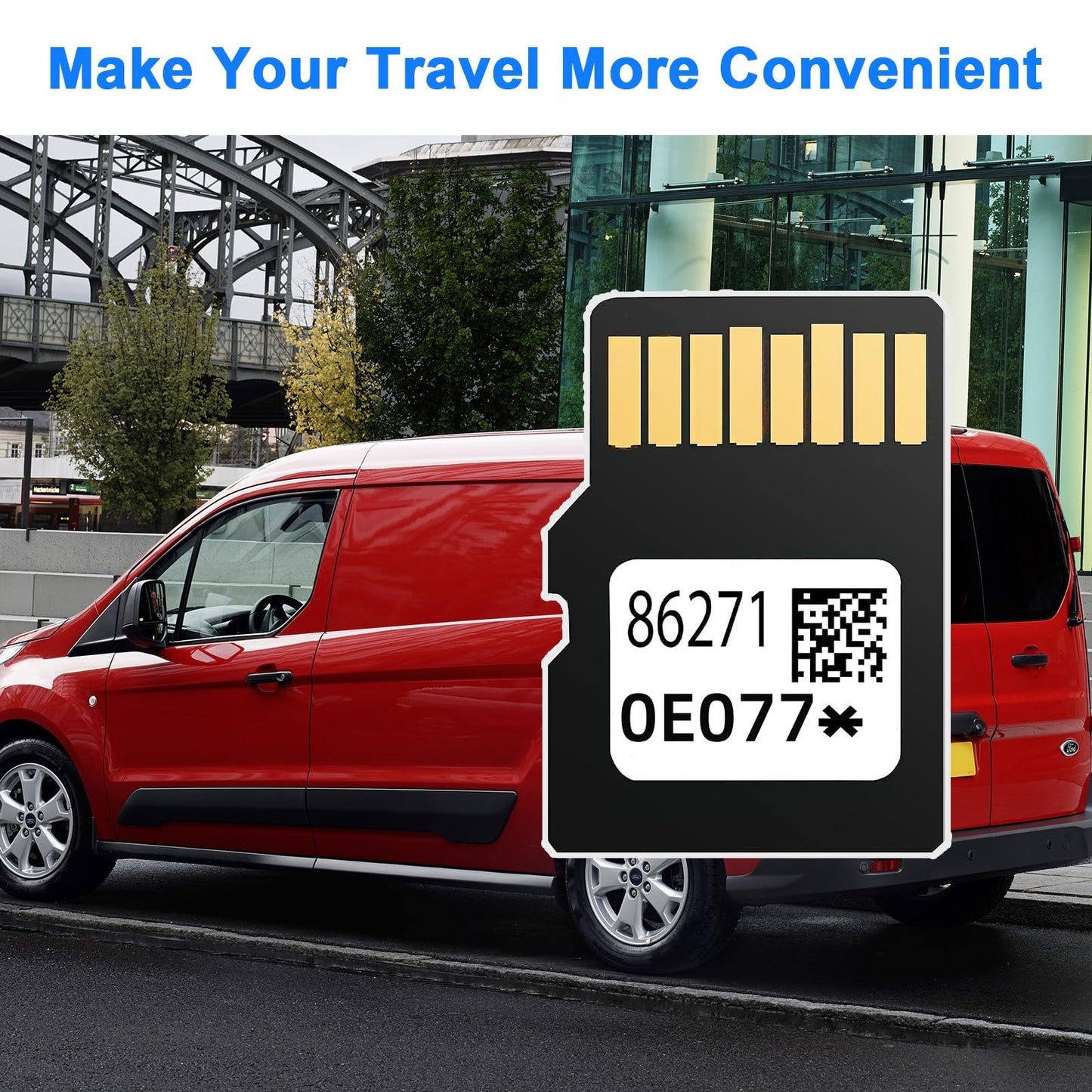 Latest Navigation SD Card Update Version for Toyota RAV4 Camry Corolla Highlander 4Runner Tundra - 86271-0E077 Toyota Navigation Micro SD Card GPS Map for USA/CAN/MX