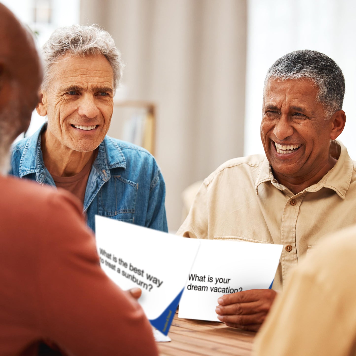 Keeping Busy Let's Chat Conversation Cards | Dementia Activities for Seniors Alzheimers Activities for Dementia Patients Alzheimers Products for Elderly Gifts for Elderly Women Memory Games for Adults