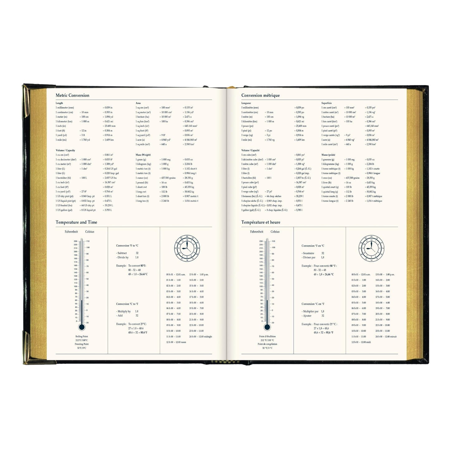 Brownline® 2026 Executive Weekly Planner, Appointment Book, 12 Months, January to December, Sewn Binding, 8.187" x 5.625", Black, Trilingual (CBE507-26)