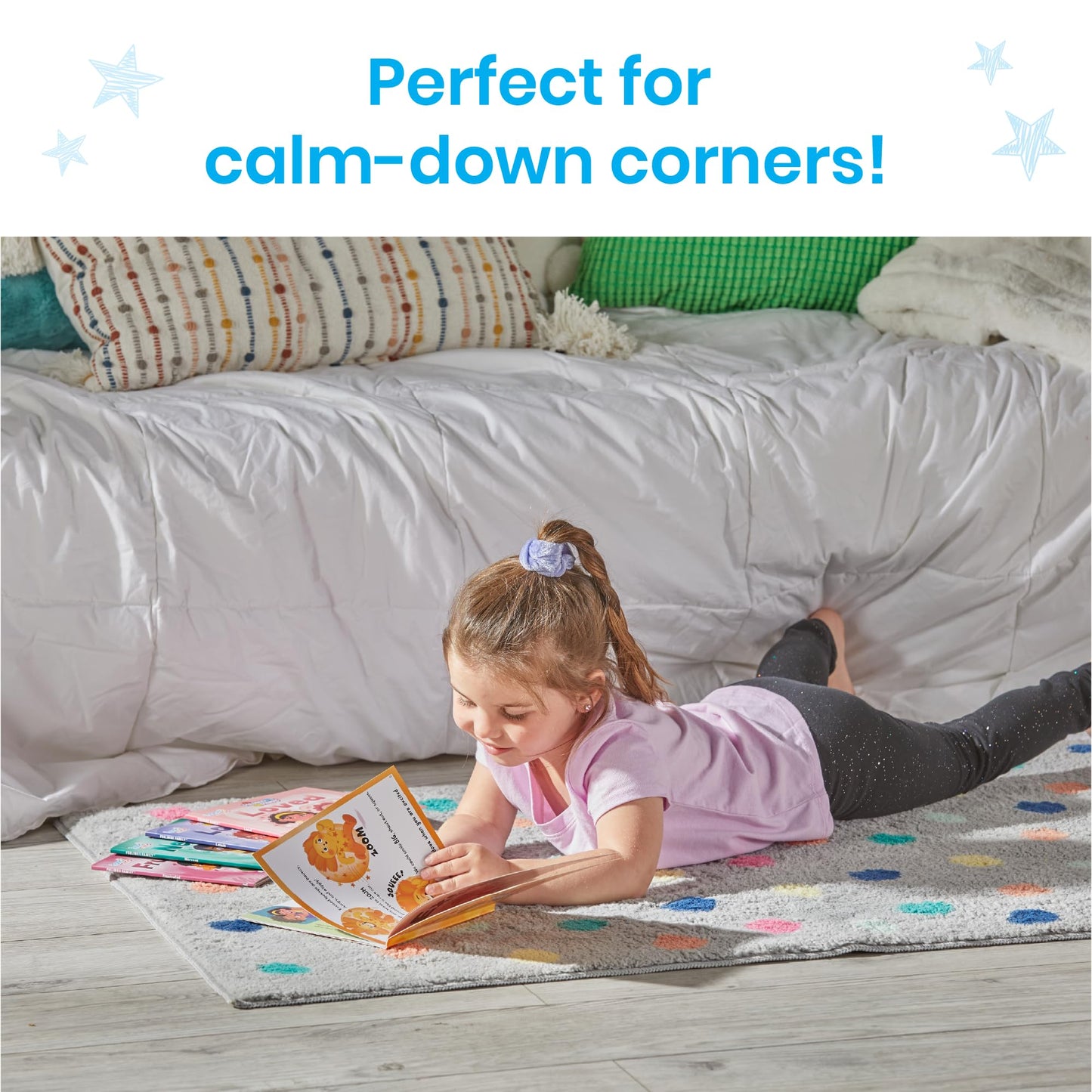 hand2mind Feelings Family Secondary Emotions Book Set, Social Emotional Books for Kids, Calm Down Corner Supplies, Calming Corner Items, Toddler Learning Activities, Preschool Classroom Must Haves