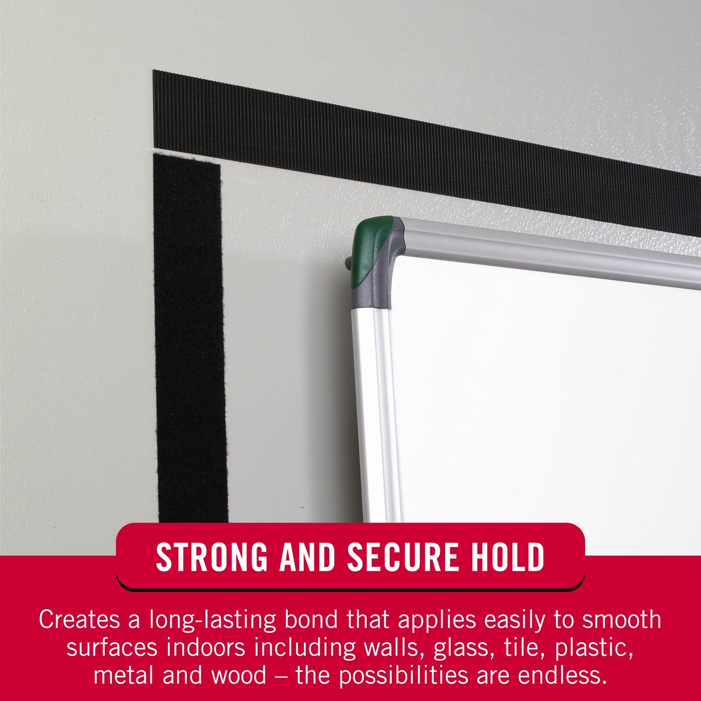 VELCRO Brand Sticky Back | Hook and Loop Fasteners | Keep Things Organized and Connected | 5ft x 3/4in | Tape, Black