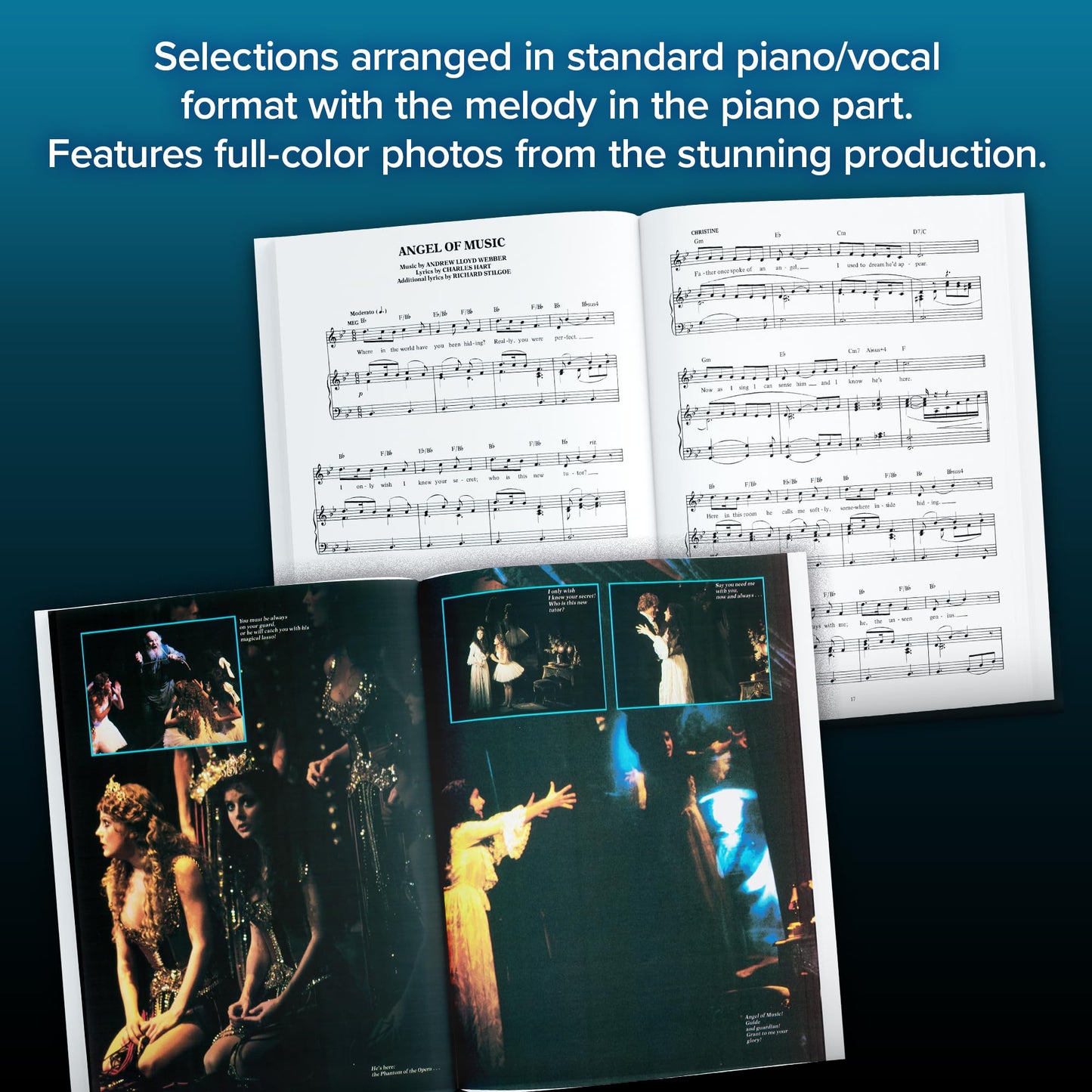 Phantom of the Opera - Souvenir Edition: Piano/Vocal Selections (Melody in the Piano Part)