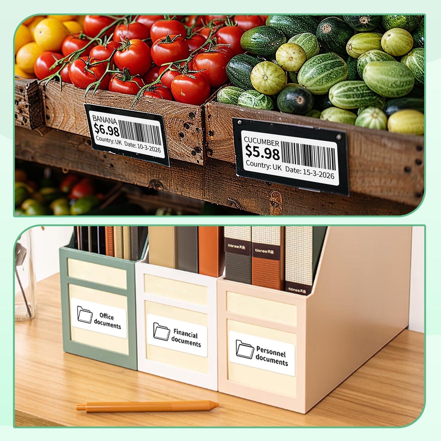 8 Rolls Compatible with Dymo LabelWriter 550 Shipping/Address Label 30323 (2-1/8" x 4") for Label Writer 5XL, 450 Desktop Printers, 200/ Roll, Chip in