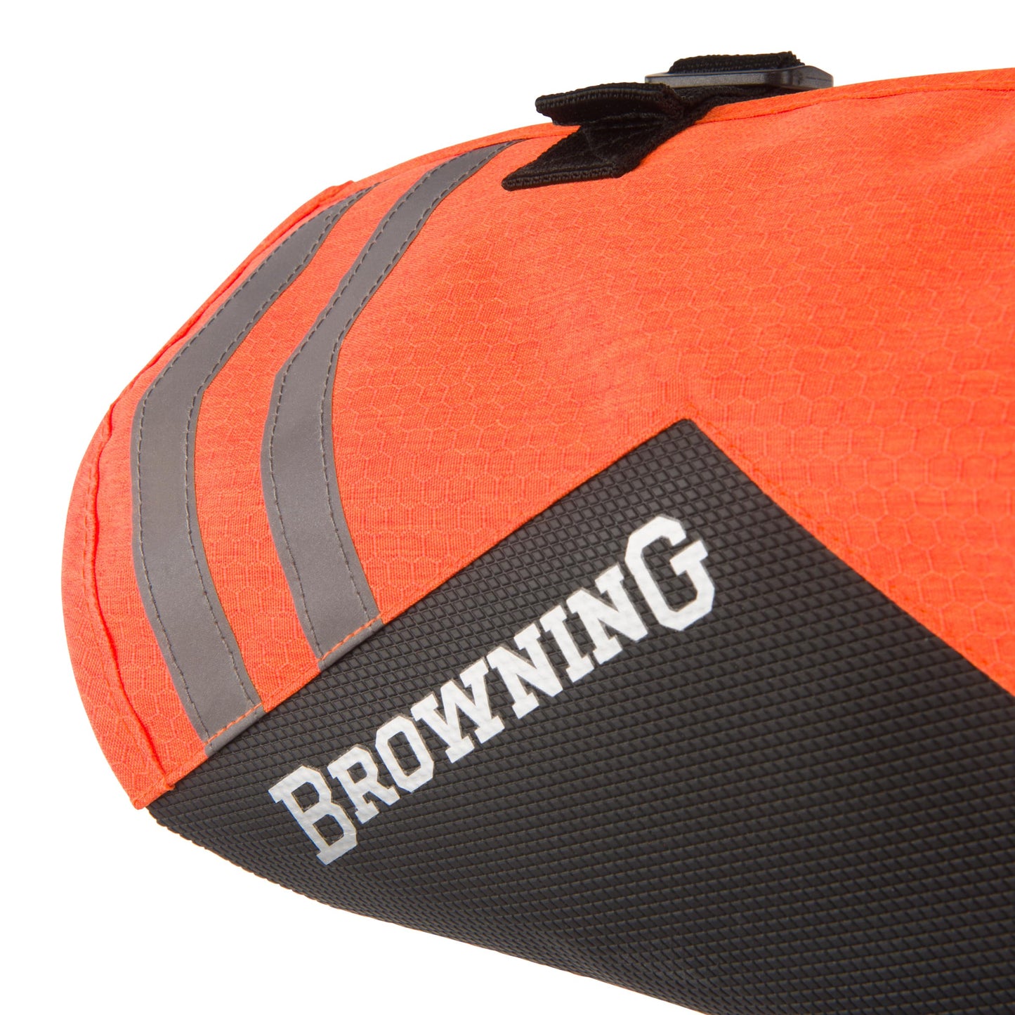 Browning Pet Vests, Hi Vis Safety Vests for Dogs, Safety Vest (Safety Orange/Black), Large