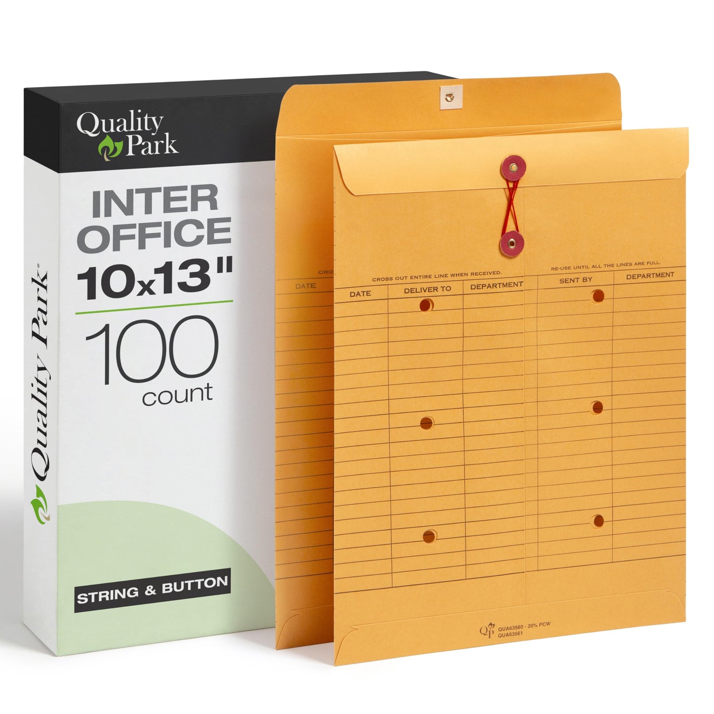 Quality Park Interdepartmental Envelopes, 10 X 13-Inch (QUA63561)