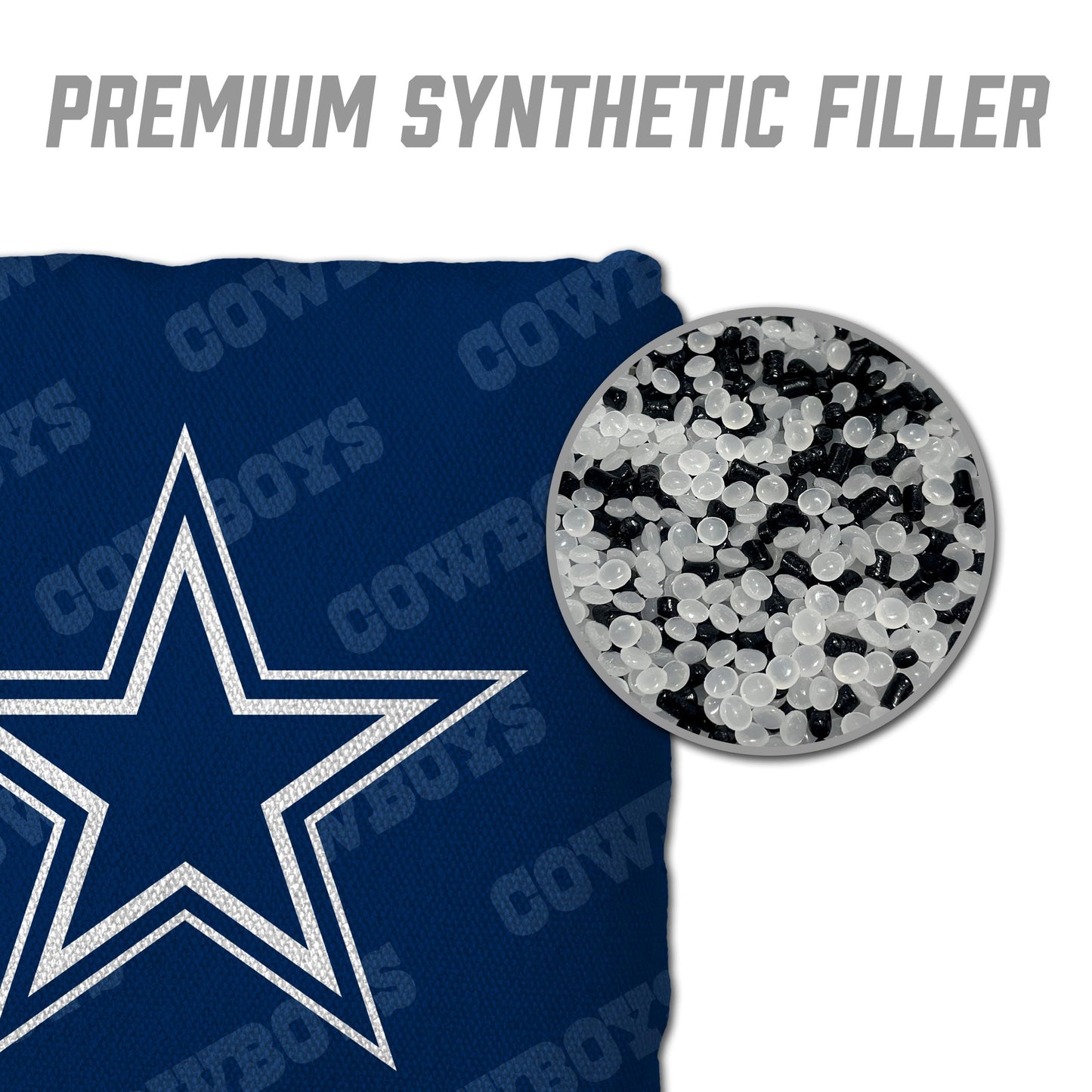 YouTheFan NFL Dallas Cowboys Cornhole Bags - 4PK - Blue