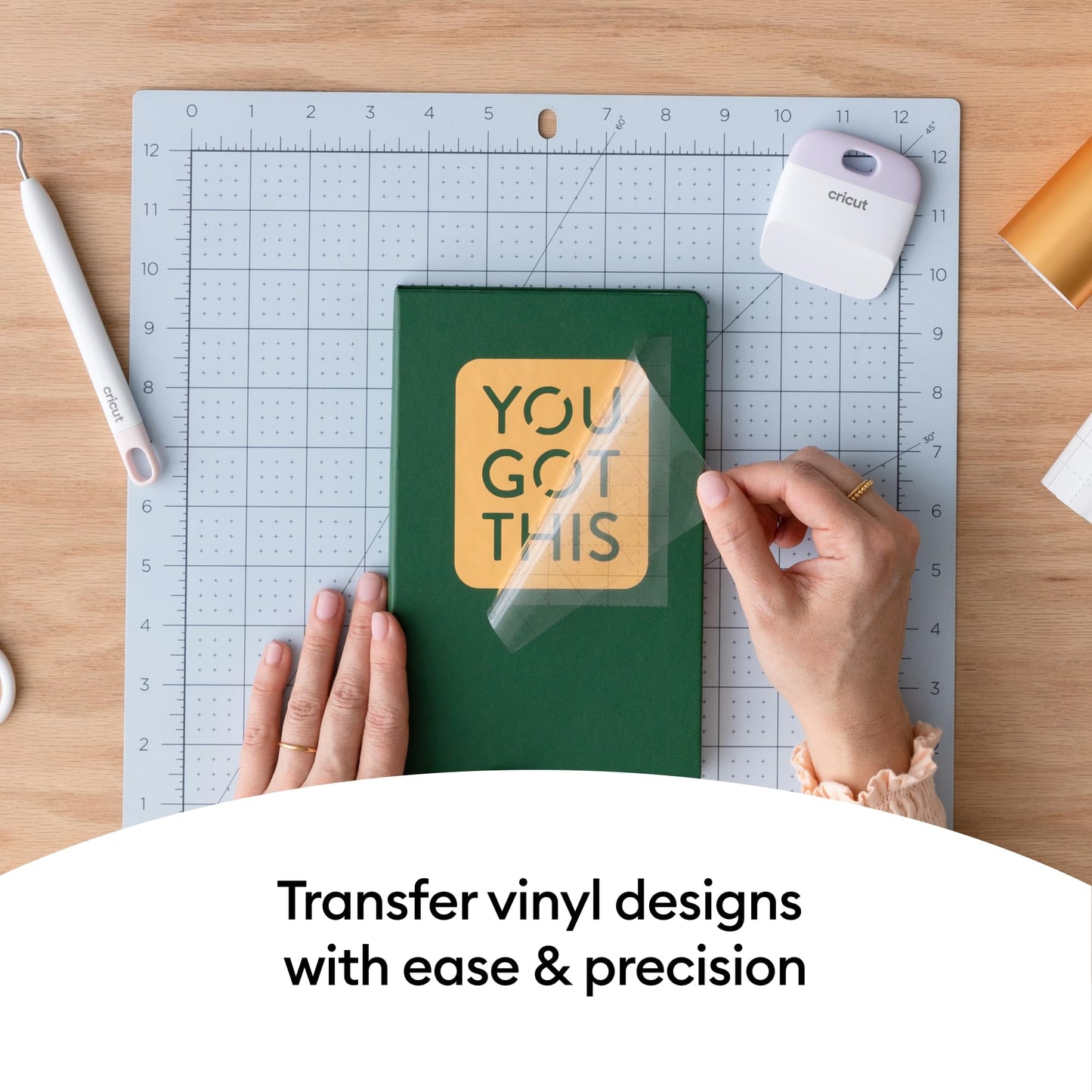 Cricut Value Transfer Tape-Flat Pack-12x12 in (75), Clear
