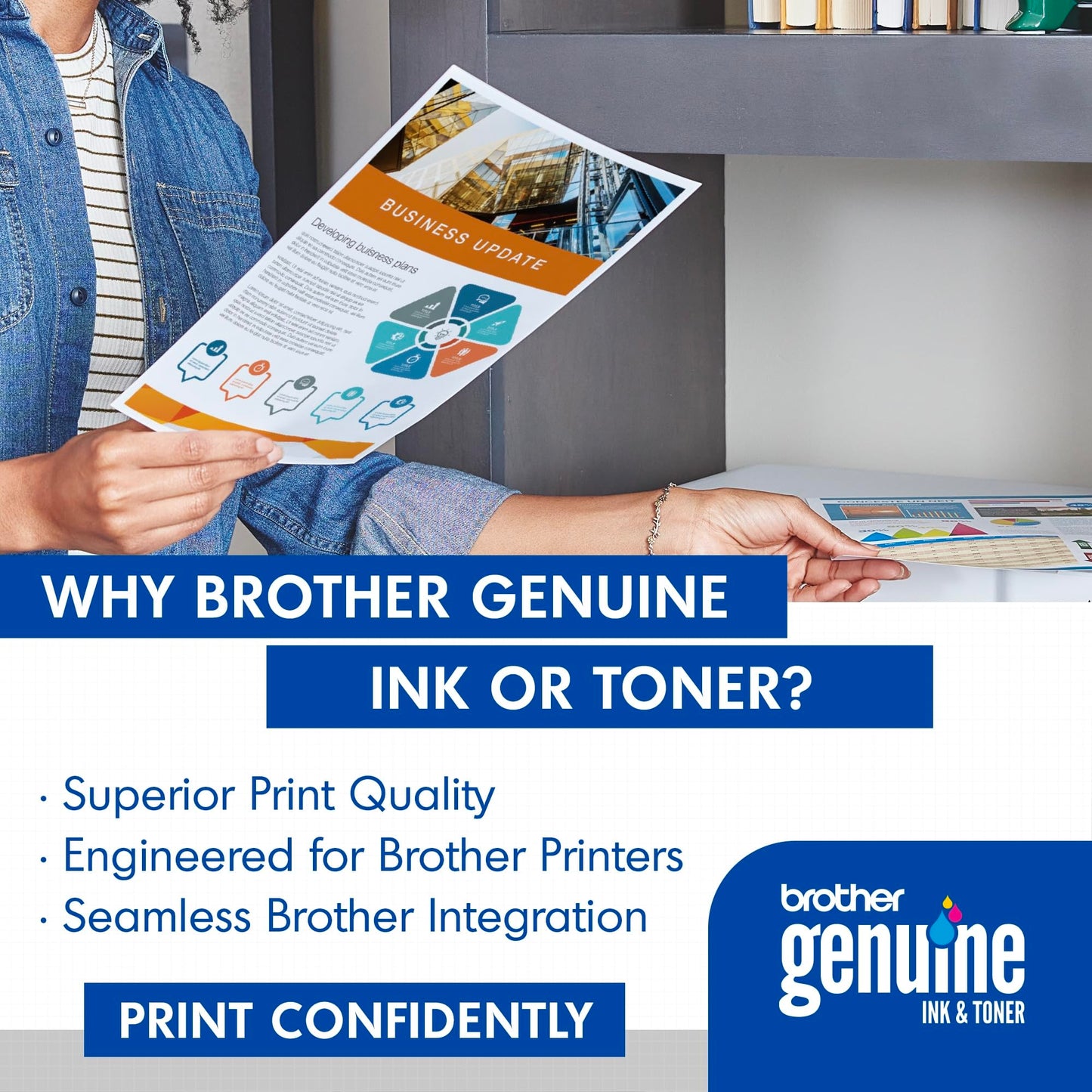 Brother Genuine TN336BK High-Yield Black Toner Cartridge, higher yield for value, Compatible: MFC-L8600CDW, MFC- L8850CDW, HL-L8350CDW, MFC- L8600CDW, HL-L8350CDWT