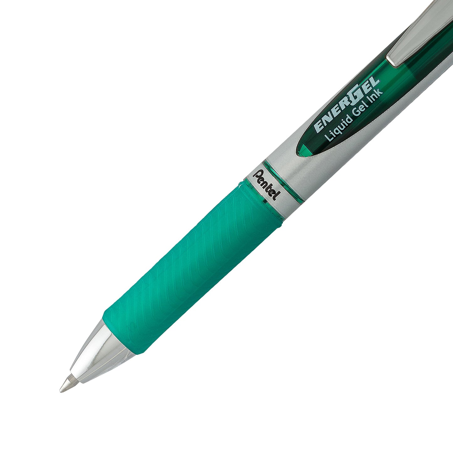 Pentel EnerGel RTX Retractable Liquid Gel Pen, (0.7mm) Medium Line, Metal Tip, Assorted Ink, 10-Pk (BL77BP10M)