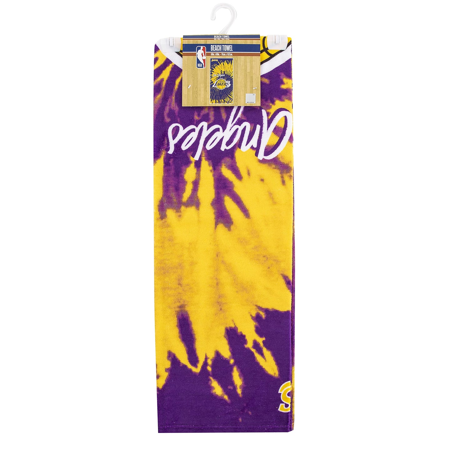 The Northwest Company 1NBA/72006/0013/RET: 30X60 Beach Towel Psychedelic - Lakers