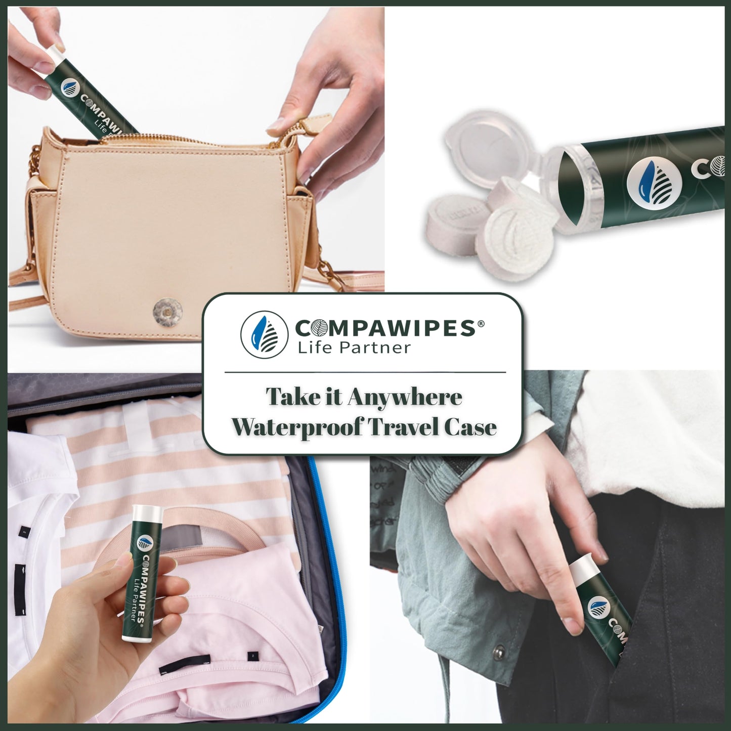 UNKENBO® 500 PCS Compressed Towel Tablets Disposable Towels For Travel, Compressed Hiking Toilet Paper, Compact Camping Towel, Coin Tissue for Travel, Hiking, Beauty