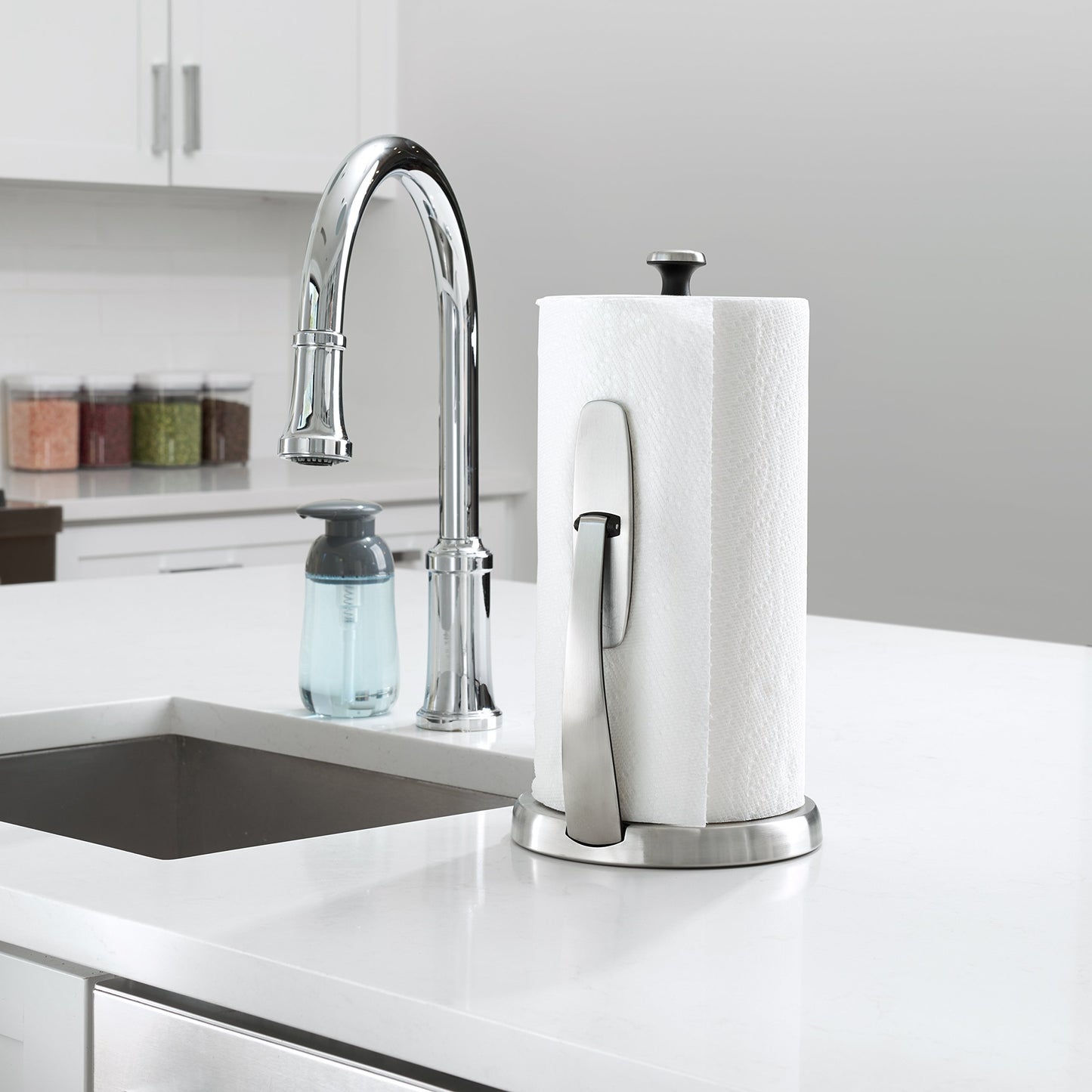 OXO Good Grips 1066736SS Paper Towel Holder (Silver)