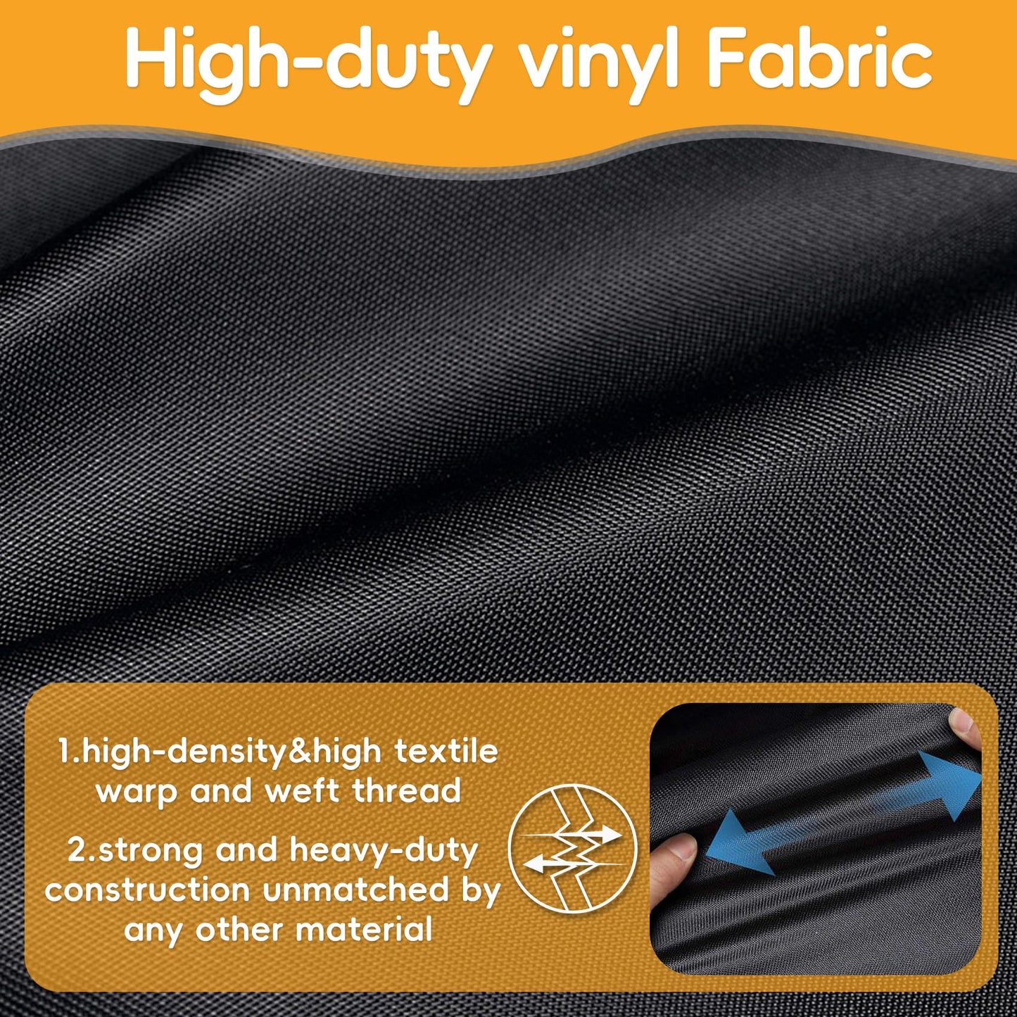 Grill Cover for Napoleon PRO Prestige 500 Series Grill, Heavy Duty Waterproof UV Resistant Cover for Napoleon, Outdoor Barbeque Grill Accessories