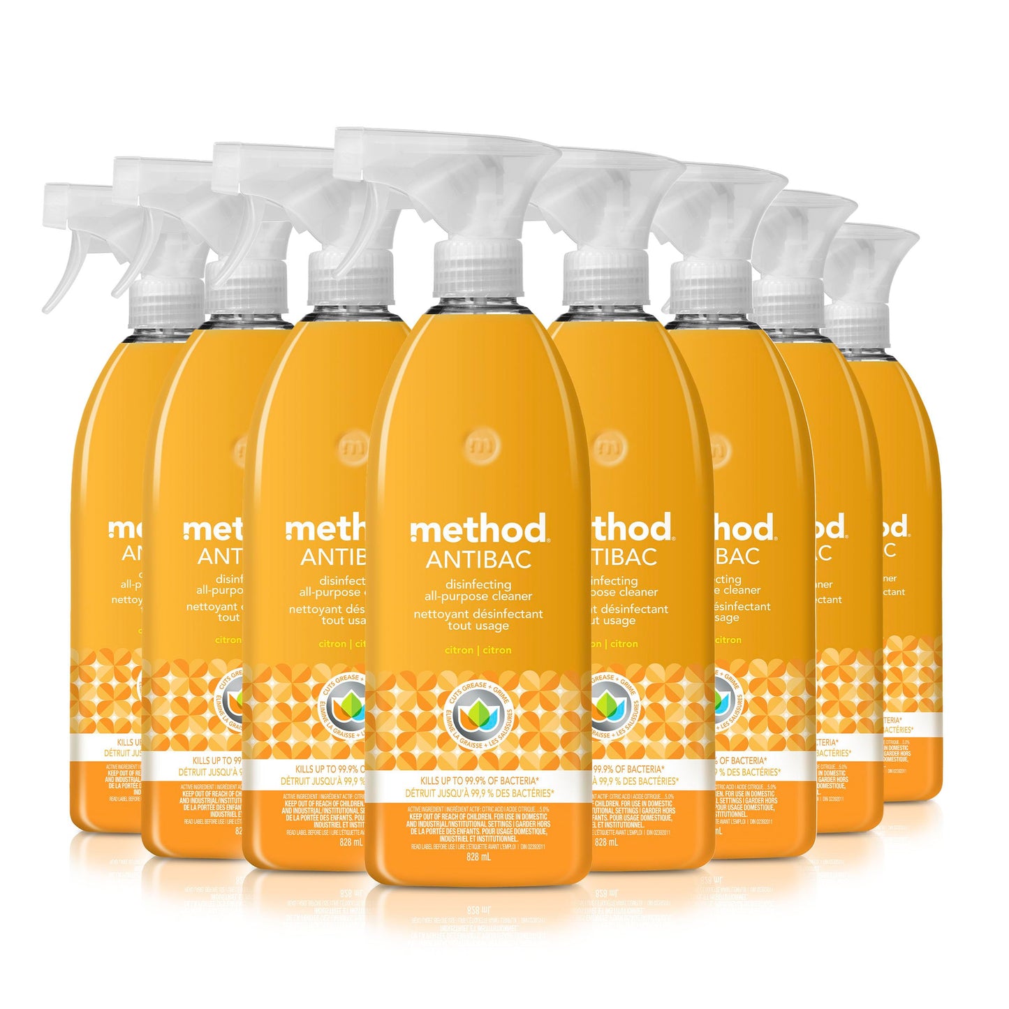 Method AntiBac All Purpose Cleaner Citron 828mL (Pack of 8)