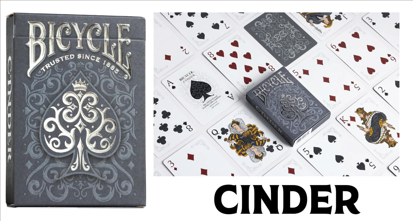 Bicycle Collector's Edition: 6-Deck Bundle Featuring Jacquard, Sea King, Hidden, Cinder, Verbena and Cold Foil Prismatic Decks