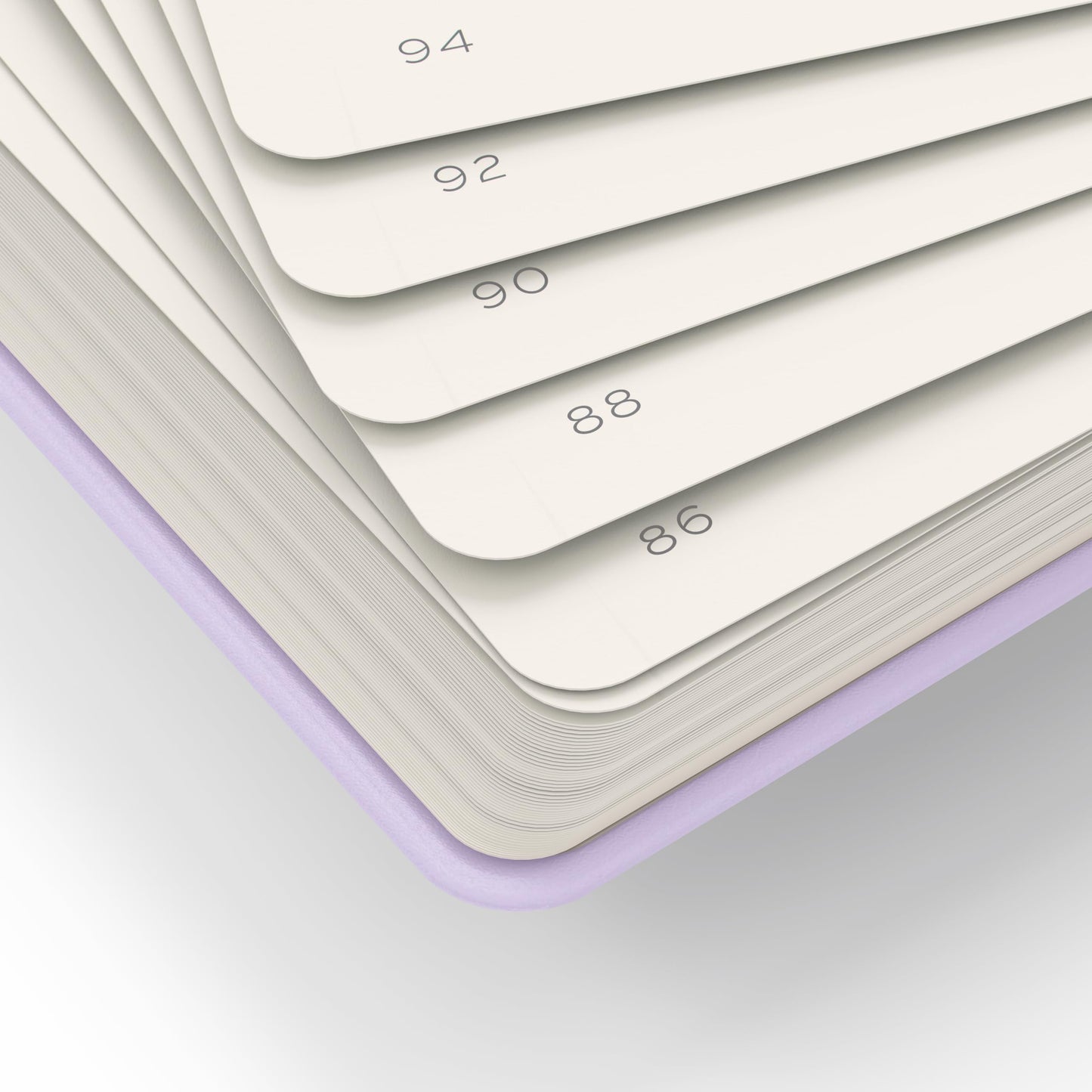 LEUCHTTURM1917 - Notebook Hardcover Medium A5-251 Numbered Pages for Writing and Journaling (Lilac, Ruled)