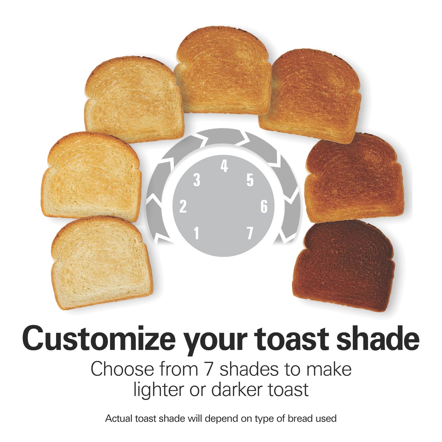 Proctor Silex 2-Slice Toaster, Black, Extra-Wide Slot Toaster with Cool-Touch Walls, Shade Selector, Toast Boost, Auto Shutoff, Cancel Button, 22305