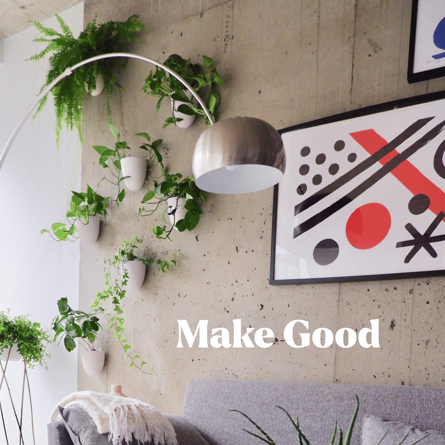 PlantPod Luxe - Self-Watering Wall Planters (Set of 6) - Easy to Water and Install - Lightweight - Design Your Own Vertical Garden - Wall Planters for Indoor Plants