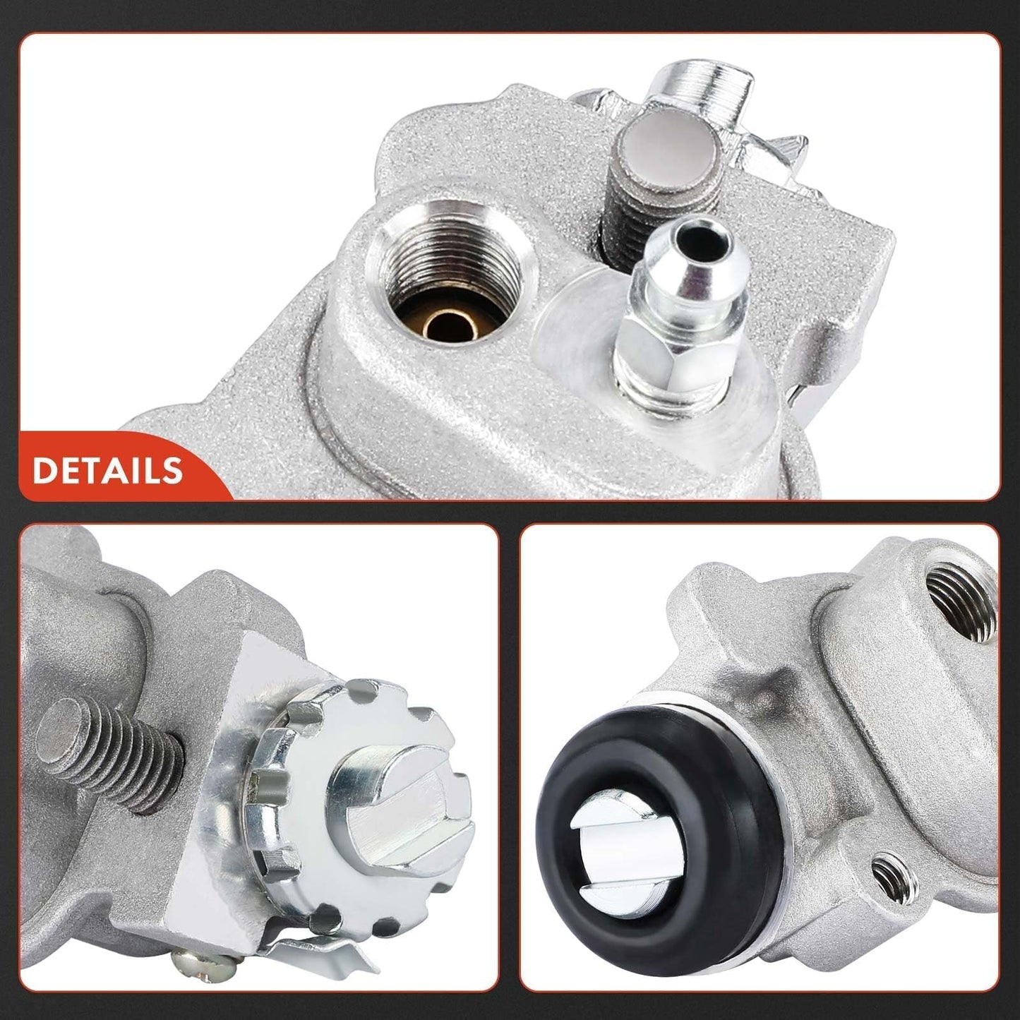 A-Premium Brake Wheel Cylinders Compatible with Honda FourTrax 300 1988-2000 ATV Front Left and Right 4-PC Set