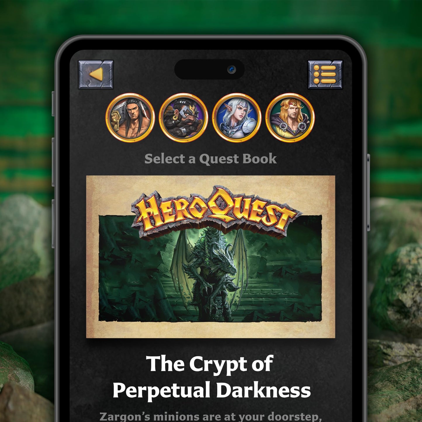 Avalon Hill HeroQuest Joe Manganiello’s The Crypt of Perpetual Darkness Quest Pack | Ages 14+ | 2 to 5 Players