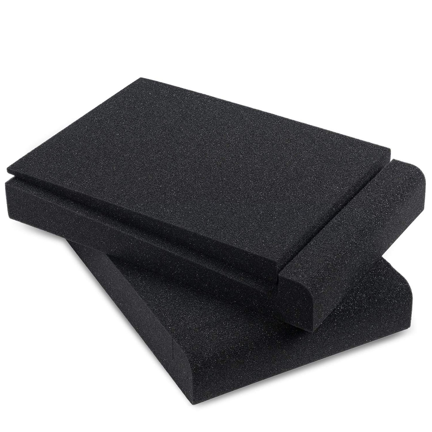 Sound Addicted - Studio Monitor Isolation Pads for 5'' Inch Monitors, Pair of Two High Density Acoustic Foam which Fits Most Speaker Stands | SMPad 5