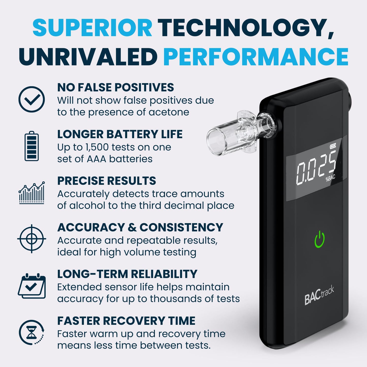 BACtrack Scout Breathalyzer | Professional-Grade Accuracy | DOT & NHTSA Compliant | Portable Breath Alcohol Tester for Personal & Professional Use