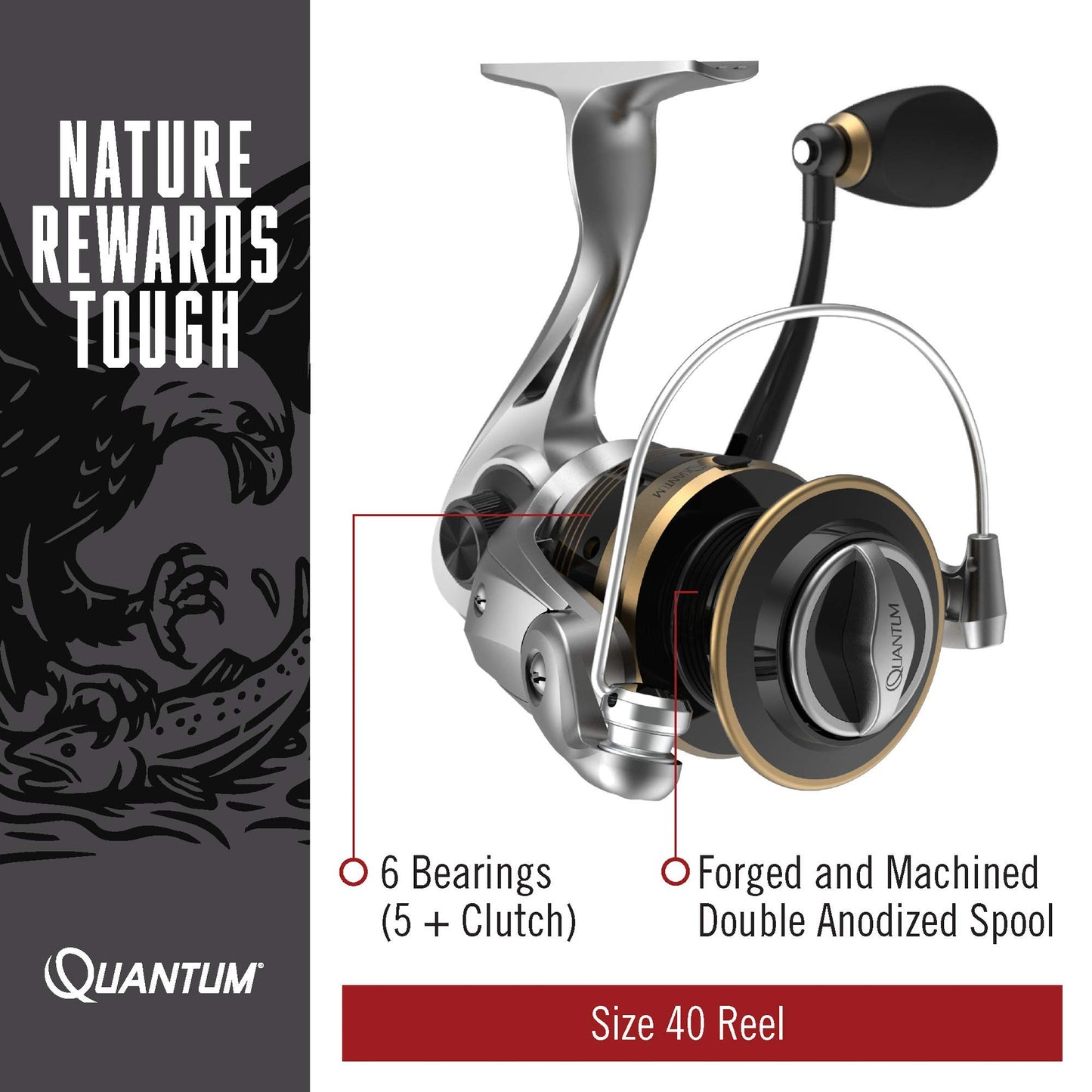 Strategy Spinning Fishing Reel