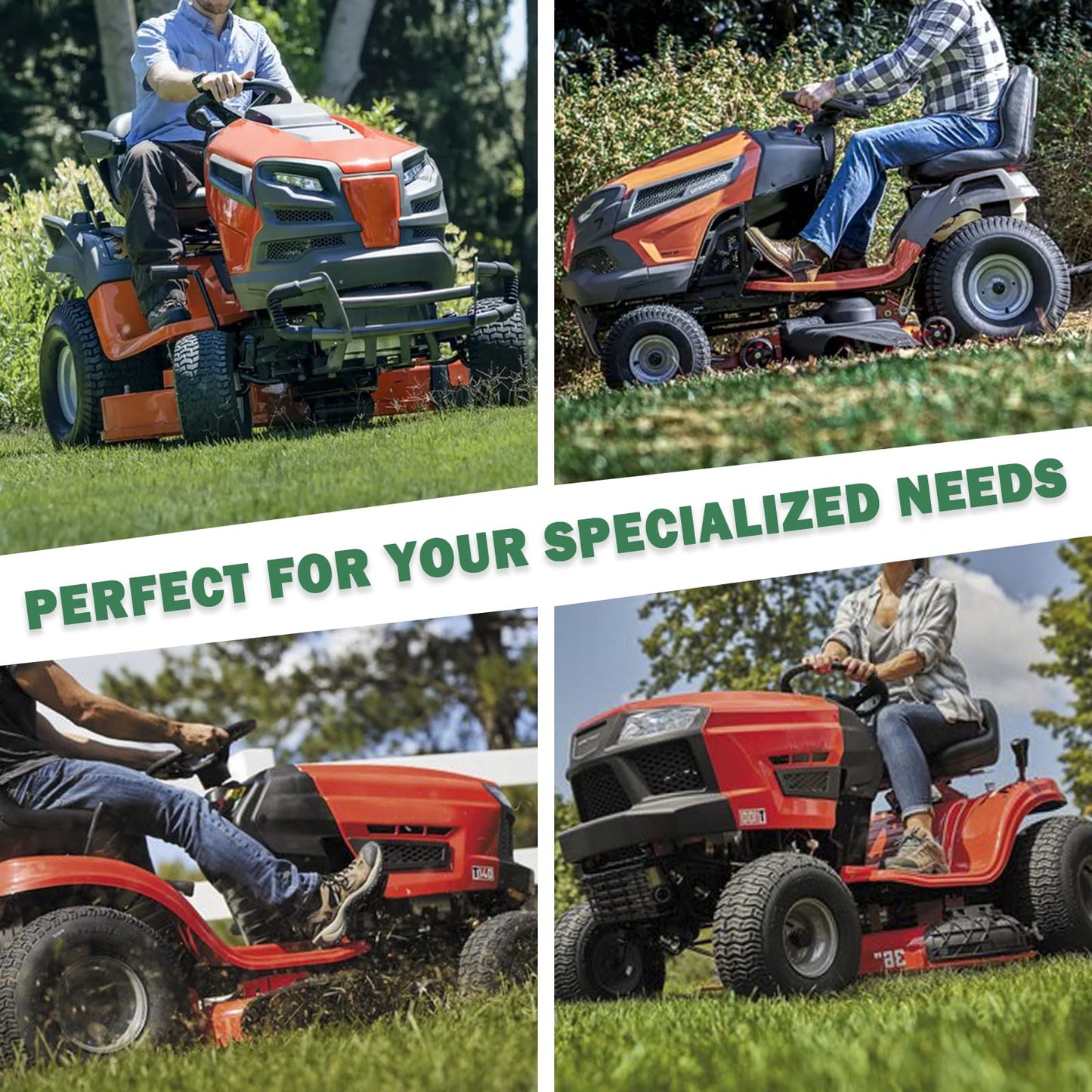 CheeMuii Deck Blade Spindle Assembly for Husqvarna 532187292,587125401 587820301532192870 532187292 532187281 539112057 54-Inch Riding Lawn Mower Deck with Bolt Tapped and Zerk Fitting