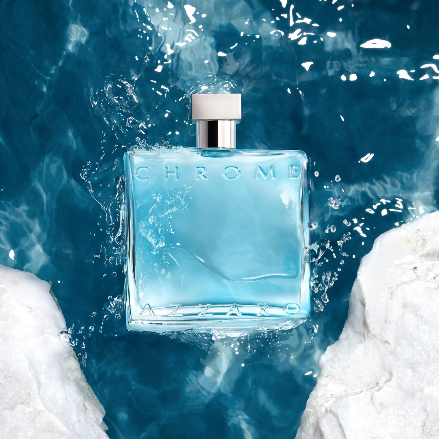 Azzaro Chrome Eau de Toilette for Men, Fresh Citrus Aquatic & Woody Fragrance