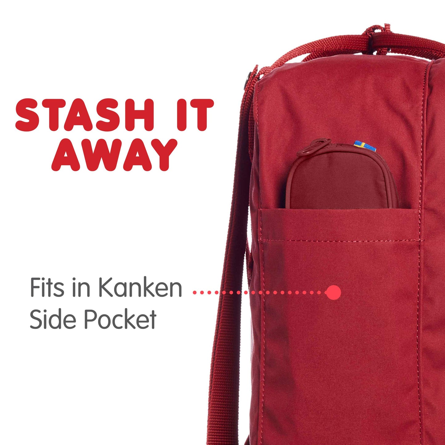 FJÄLLRÄVEN Kånken, Ox Red, One Size