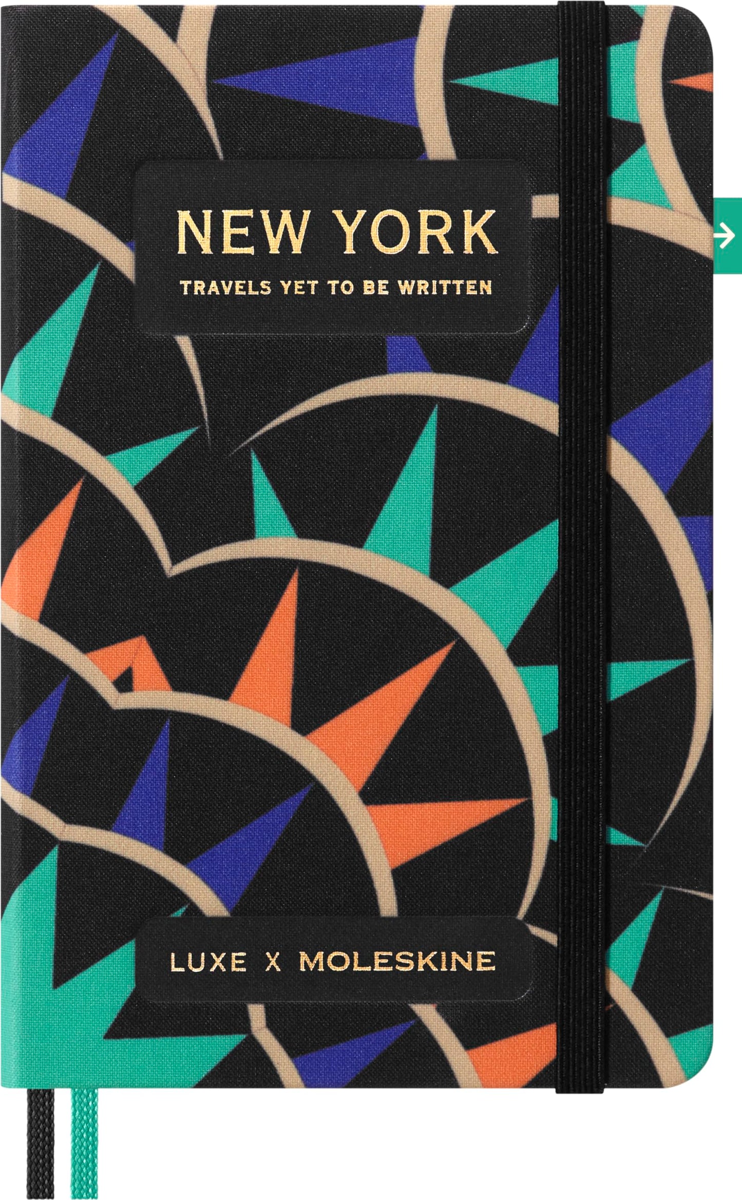 LUXE x Moleskine - New York City Travel Guide Notebook, Pocket (3.5" x 5.5"), 112 pages