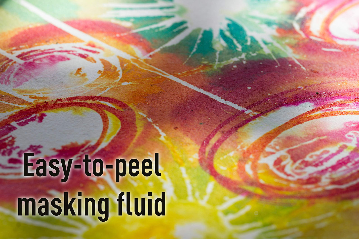 PEBEO Easy Peel Liquid Latex Masking Fluid - Drawing Gum, Dries Quickly, for Ink, Watercolor, Gouache Painting & Illustration, Fine Arts & Crafts Supplies, 250ml Bottle