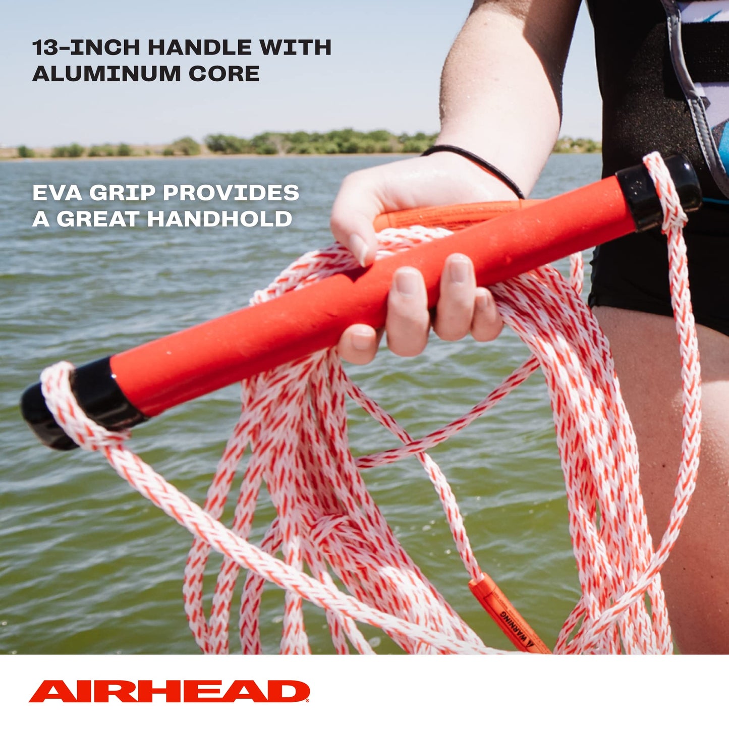 Airhead AHSR-1EVA 1 Section Ski Rope with EVA Handle