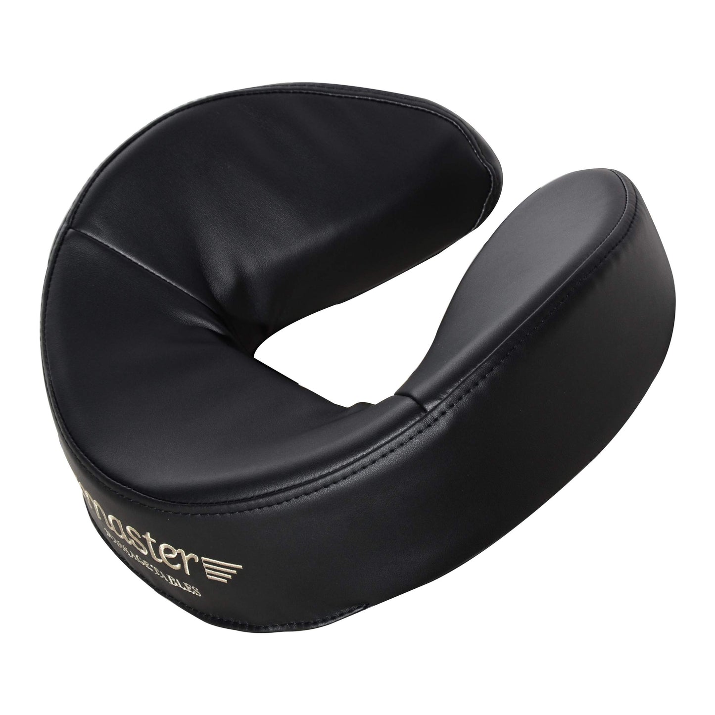 MASTER MASSAGE Universal Ergonomic Dream Adjustable Massage Table Face Cradle and Universal Face Cushion/Face Pillow Set - Massage Table/Massage Chair Headrest Platform Set (Ultra Plush Black)