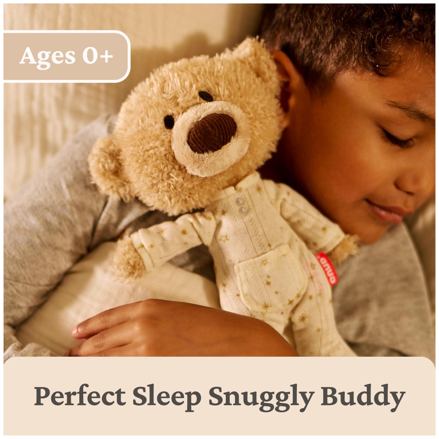 GUND Lost Tooth Toothpick Bear, Premium Teddy Bear with Pajamas and Pocket for Notes or Baby Tooth, Stuffed Animals for Ages 0 and Up, Brown, 10”