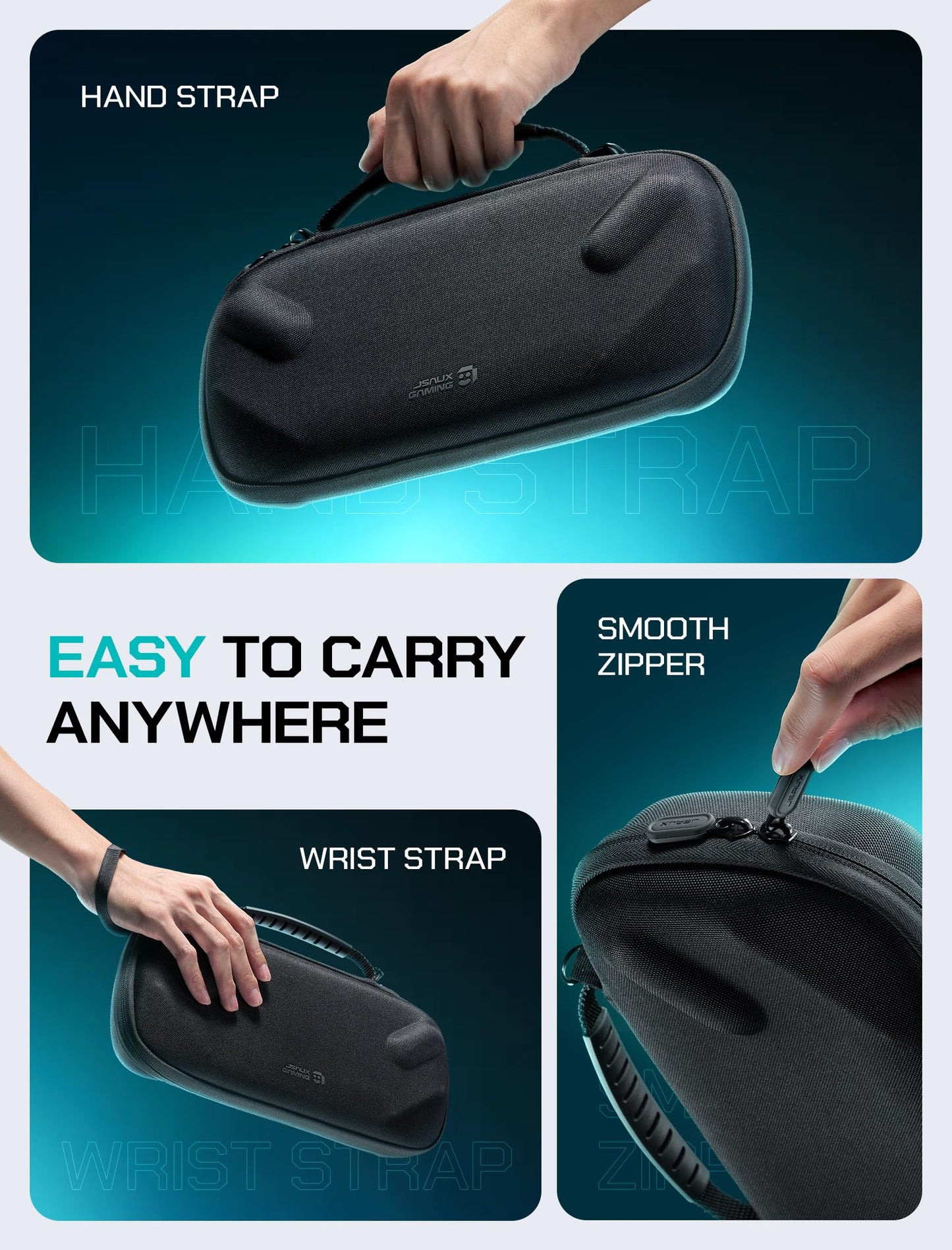 JSAUX Carrying Case for ROG Xbox Ally / ROG Xbox Ally X (2025), Compact Protective Hard Shell, Slim Portable Travel Storage Case Accessories -BG0135