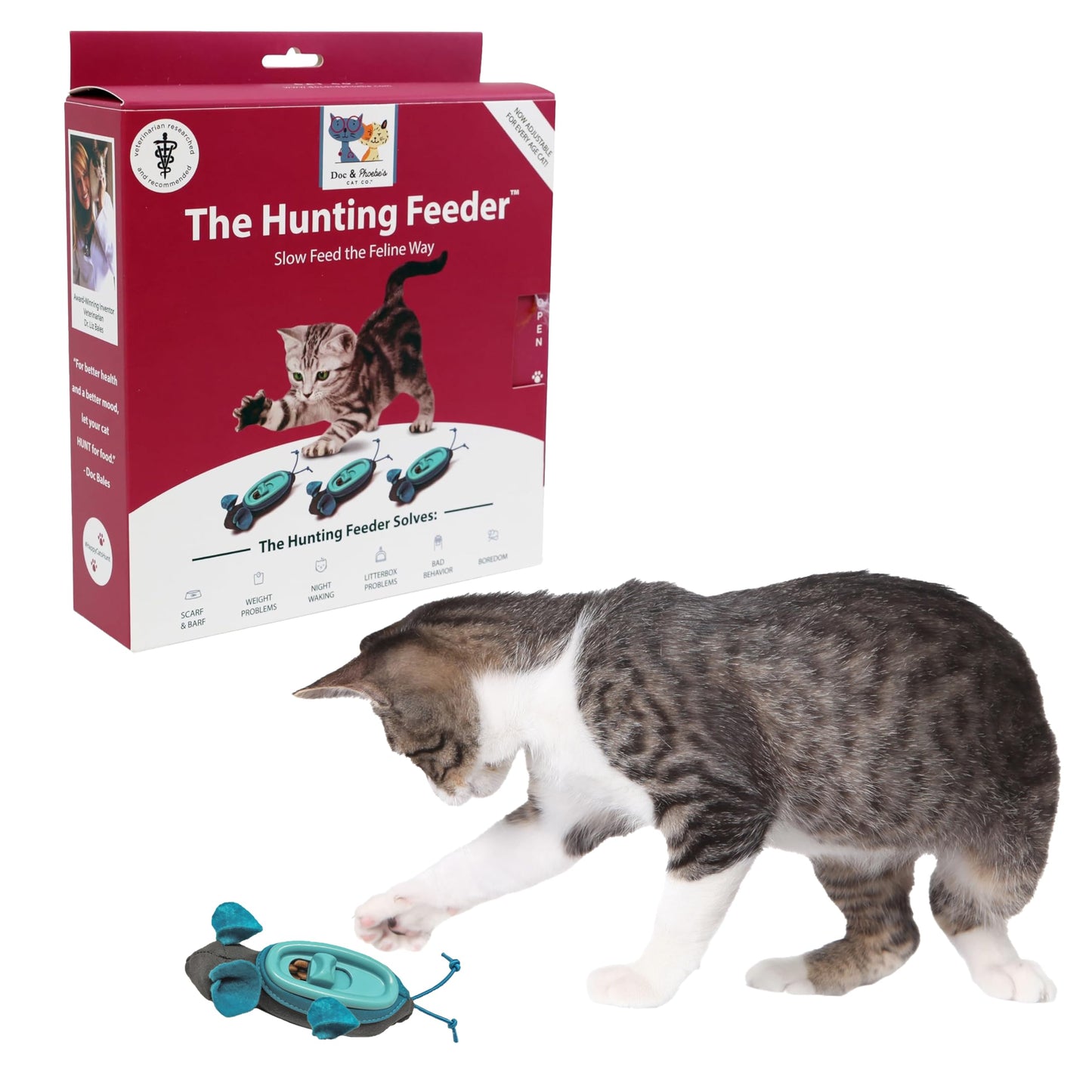 Ethical Pet Products 68000719: Cat Feeder Indoor Hunting