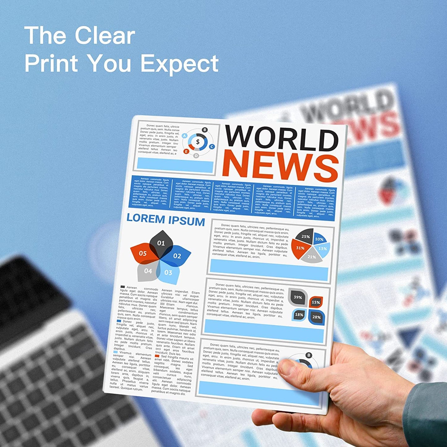 (Latest Chip) 410A CF410A Toner Cartridge Replacement GPC Image for HP CF411A CF412A CF413A to use with Color Laserjet Pro MFP M477fdw M477fdn M477fnw Pro M452dn M452nw M452dw Printer Toner (4 Pack)