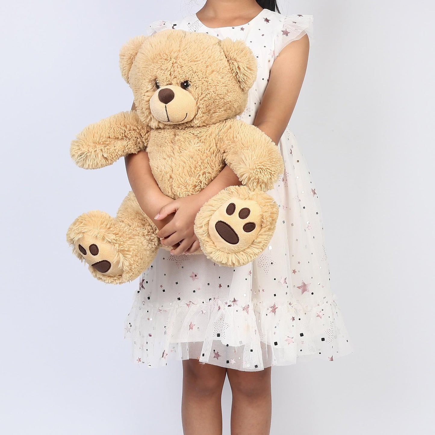 LotFancy 14'' Teddy Bear Stuffed Animal, Large Brown Bear Plush Toy, Gift for Kids Girls Boys Babies