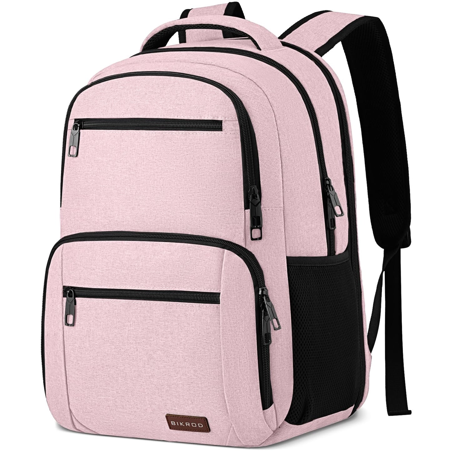 BIKROD Backpack for Girls Women, School Backpack for Teen Boys, Lightweight Casual High School Bookbag, Daily-use Travel Laptop Backpack with USB Charging Port Fits 15.6 Inch Notebook